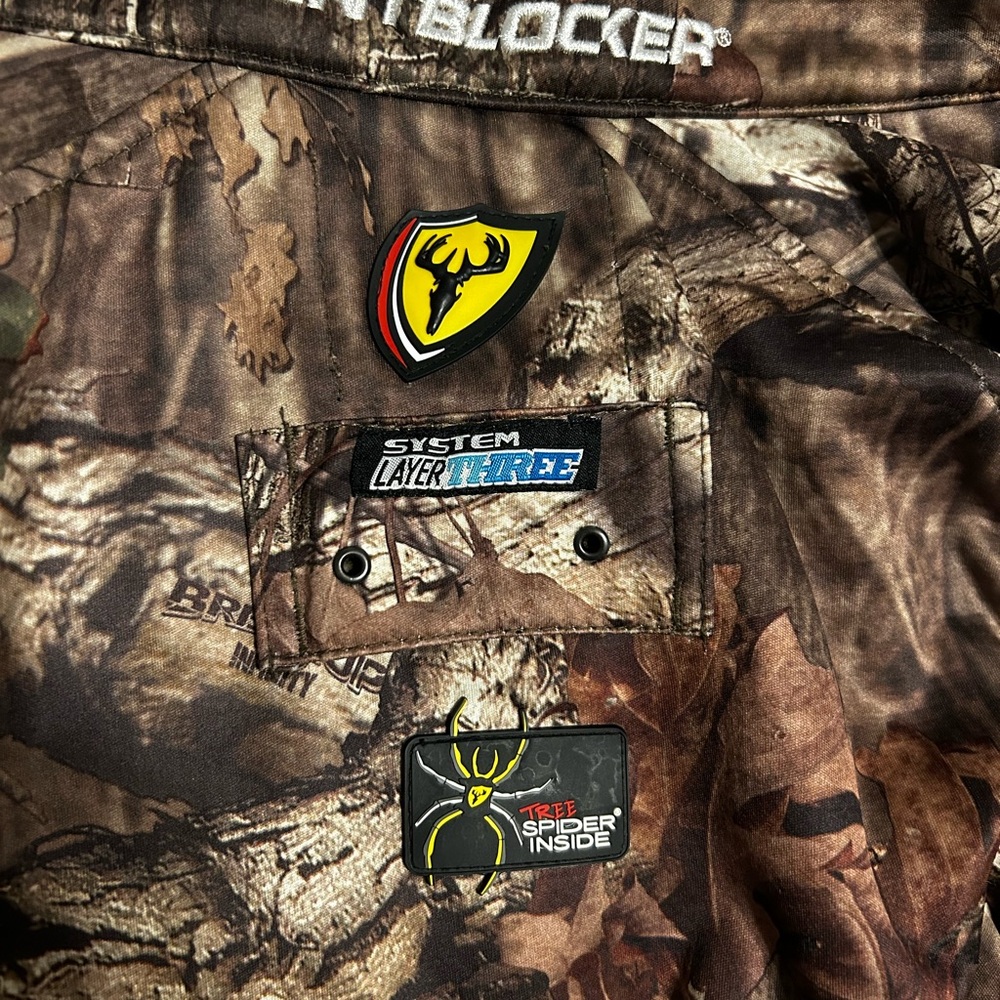 Scent Blocker Windproof Camo Jacket (System Layer… - image 2